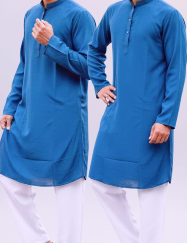 Exclusive Solid Color Punjabi